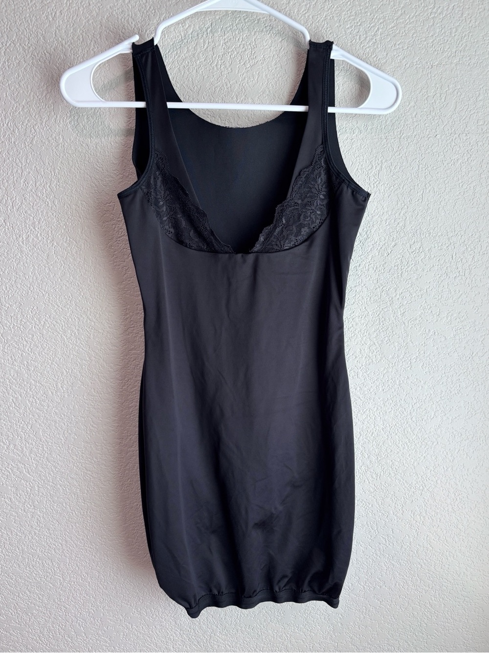 Maidenform Wear Your Own Bra Firm Control Shapewear Slip Black Size Large